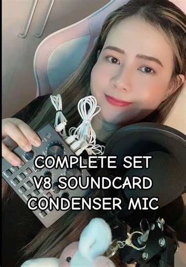 v8 soundcard condenser microphone set for singing,#condensermicrophone #bm800mic #v8soundcard #soundcard