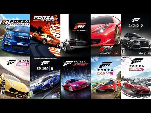 Evolution of Forza Games (2005-2026)