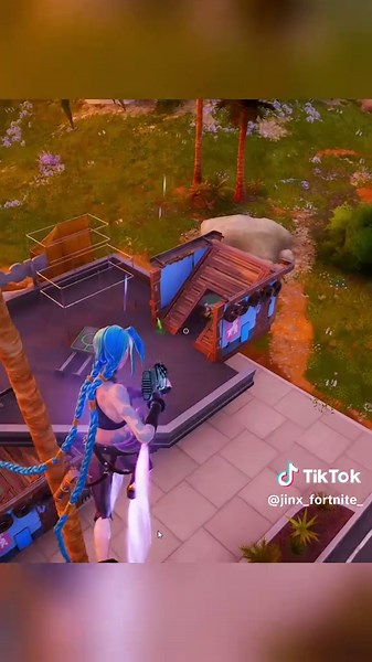 Do you like this Jinx skin ? #fortnite #jinx #arcane