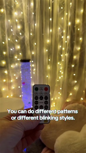 Sparkly LED Curtain Lights for Bedroom Decor