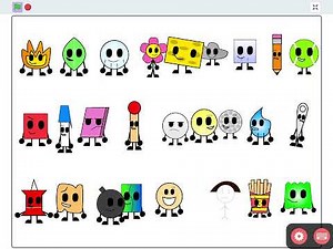 Bfdi Band (26 Characters) Alphabet Lore