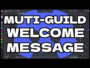 Discord.js v14 - Multi-Guild Welcome Messages