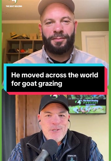 Moving countries for goat grazing!! #goatgrazing #entrepreneur #nofence #goats #targetedgrazing - Stephen with @Goats On The Go:Raleigh-Durham recently sat down with @cowboymax and shared one of the most unique stories about how he got into goat grazing. - If you want to learn more about him and his operation, go check out his episode on thegoatgrazingpodcast.com