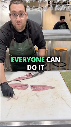 How to fillet Mackerel in few seconds! 🔥 #fyp #fish #fillet #how #howto #skills #mackerel