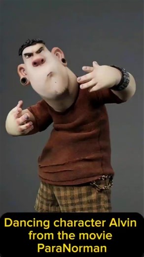 Dancing character Alvin from the movie ParaNorman