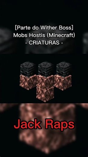 [Parte do Wither Boss] 🎵 Mobs Hostis (Minecraft) - CRIATURAS #shorts #minecraft #especial1k