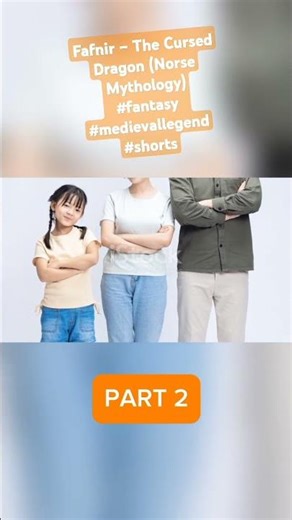 Fafnir – The Cursed Dragon (Norse Mythology) #fantasy #medievallegend #shorts