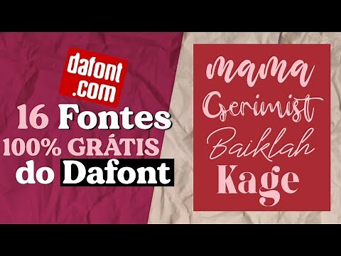 DAFONT.COM: FONTES LINDAS 100% GRÁTIS PARA BAIXAR