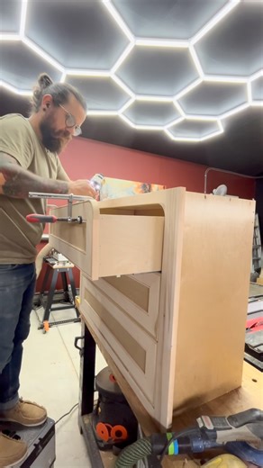 Pax Woodworking & Cabinetry | Inset beaded drawers with curved corners. These might be the fanciest and most challenging drawers I’ve built. #woodworking #woodworker... | Instagram