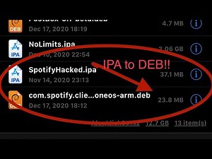 How To Convert An IPA To Deb (Jailbreak needed)