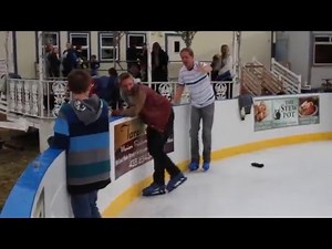 Learning to Ice Skate FAIL
