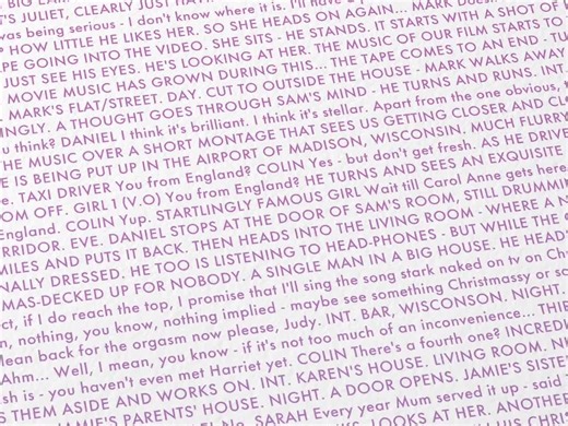 Love Actually Movie Script Poster | Typography Film Print | Christmas Romance Decor - Etsy Australia