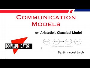 Aristotle Model of Communication by Simranjeet Singh - BJMC Communicator