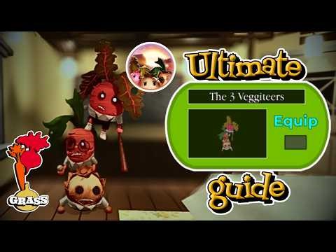 ULTIMATE PIGGY GUIDES: The 3 Veggiteers | How to Complete the Mystery Skin Quest in Piggy!