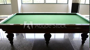Pan Down - Pool Table in the Game Room - Independence Palace - Ho Chi Minh City