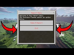 How To Make A Player Report System In Minecraft Bedrock (SUPER EASY)