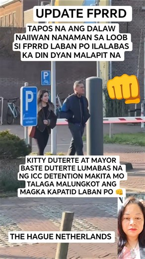 MAYOR BASTE DUTERTE AT KITTY DUTERTE LUMABAS NA TAPOS NA ANG DALAW KAY FPRRD #saraduterte #shorts