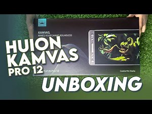 Huion Kamvas Pro 12 Unboxing: Features & First Look!