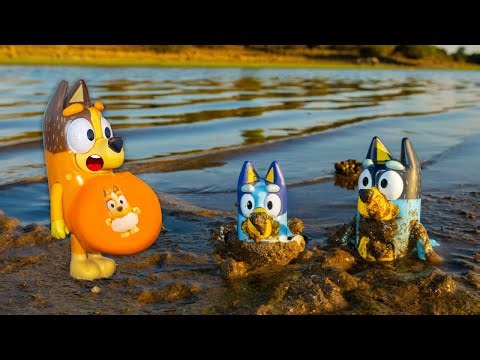 BEBÊ BLUEY Tem uma Irmãzinha! | Brinquedos Bluey em Português