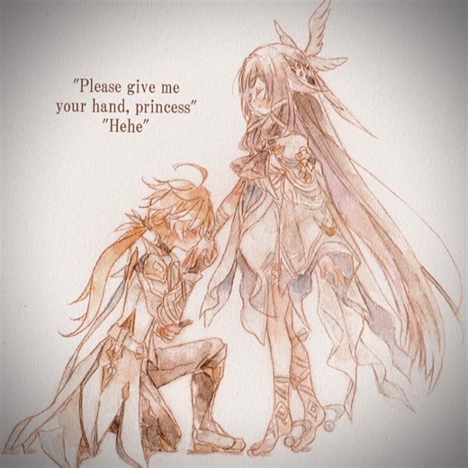 Columbina&Aether love story #genshinimpact #hoyovers #columbina #columbinaxaether #aether #mykisah