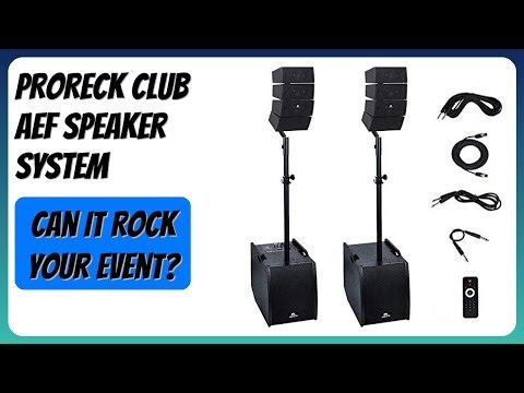 REVIEW (2025): PRORECK Club AEF Speaker System. Features