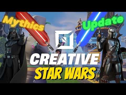 Fortnite Creative STAR WARS Update