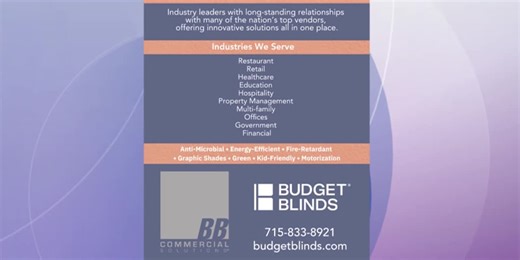 Commercial solutions - Budget Blinds