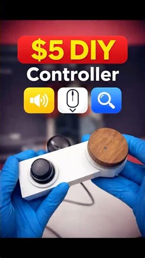 scroll, zoom, volume.. repeat! DIY Control deck for your PC! #shorts #trending #diy #tech #arduino