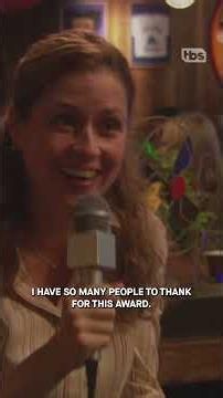 Pam feels God in this Chili's tonight 🌶️ #TheOffice | TBS