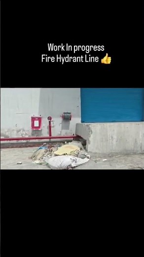 installation of Fire Hydrant System line
