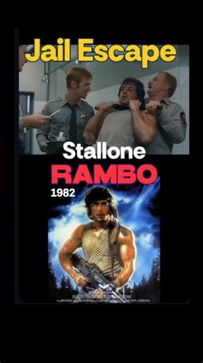 FIRST BLOOD (Stallone RAMBO) - Jail Escape (1982)