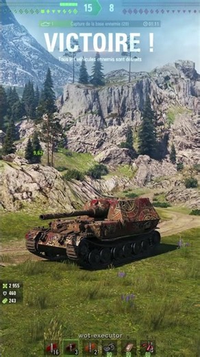 Ferdinand German Power Wot #wot #shorts #worldoftanks