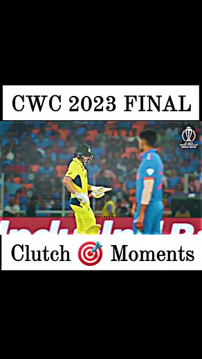 Some Clutch 🎯 Moments Of The Final Match India VS Australia 🦘 #cwc2023 #indiavsaustralia #ICC | Älî ÜsMān BōbÜk