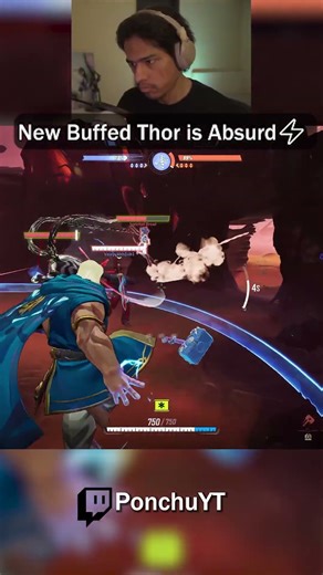 New Buffed Thor is Absurd #marvel #marvelhero #marvelrivals #thor