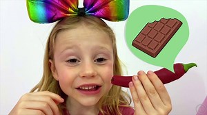 Nastya - Chocolate Challenge for Friends | Diana Love 4U