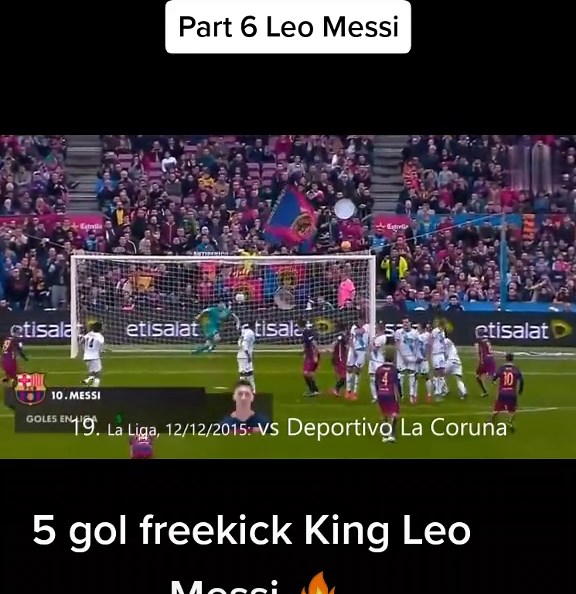 Leo Messi Free Kick Brilliance: A Showcase of Soccer Mastery