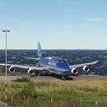 Impossible Takeoff Boeing 747 from the World’s Shortest Runway | MSFS 2024