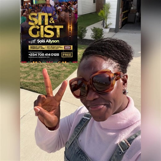 #creatorsearchinsights We have a date!!!😁 sÍT&gÍstwithṢọláAllyson6 Sunday February 15 2026 YARD 158 EVENTS ARENA Plot 34 Kudirat Abiola Way, FIRST BANK BUS STOP Oregun, Ikeja Lagos 12PM FREE! We still need support ooooo! 😁 2347084140128 BOOKSOLAALLYSON@GMAIL.COM Ẹ ṣé gannnnn big big! We shall be helped! As we're always helped! The MORE! #yóòdáa !❤️