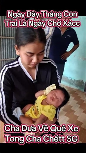 Car crashes instantly during baby's one-month celebration.