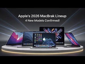 Apple's 2026 MacBook Lineup EXPOSED 4 New Models Confirmed