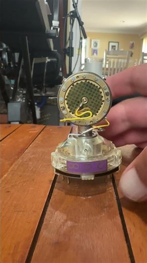 Neumann U67 brass capsule NOS from the 1960's(capsule #1) #neumann #neumann u67 #brass capsule