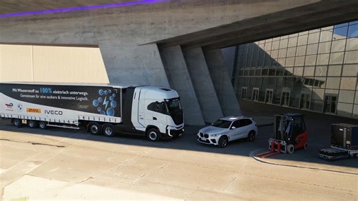 Meilenstein für die BMW Group Transportlogistik - BMW Group strategy for reduced logistics emissions