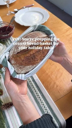 8.2K views · 100 reactions | A warm loaf deserves a cozy wrap and this towel’s got range.稜 | Grove Collaborative | Facebook