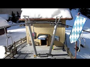 NOUVEAU TELESIEGE MINIATURE:" RETOUR STATION"