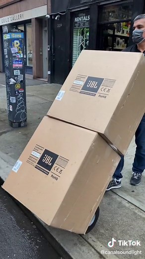 Unboxing and Tuning a New Sound System with JBL Line Array Speakers and Yorkville Subwoofers