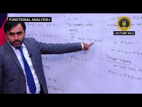 Functional Analysis Lecture 2nd