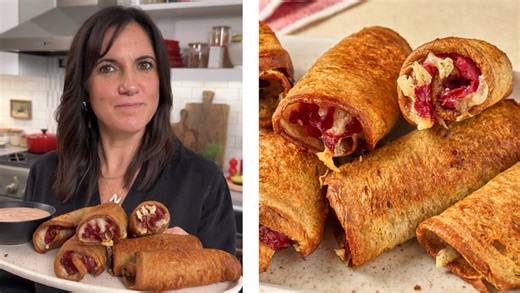 How to Make Crispy Reuben Roll Ups