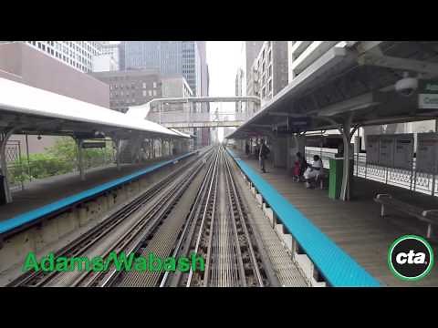 CTA Ride the Rails: Green Line from Harlem to Garfield in Real Time