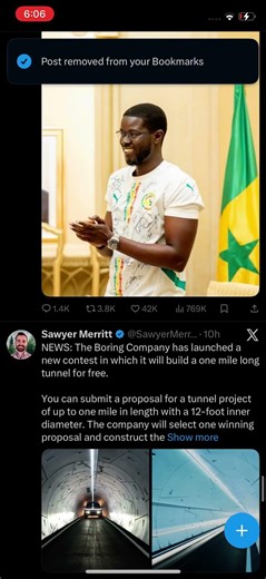 How to remove bookmark on X