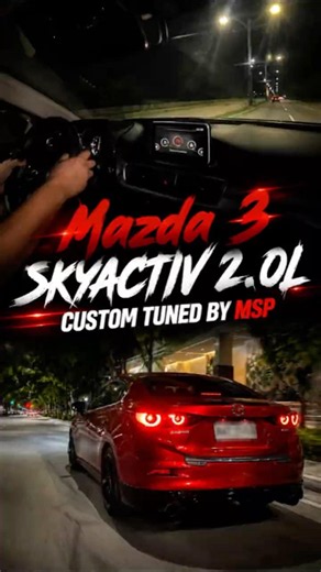 Street tuning a Mazda 3 Skyactiv 2.0L | Midnight Street Performance